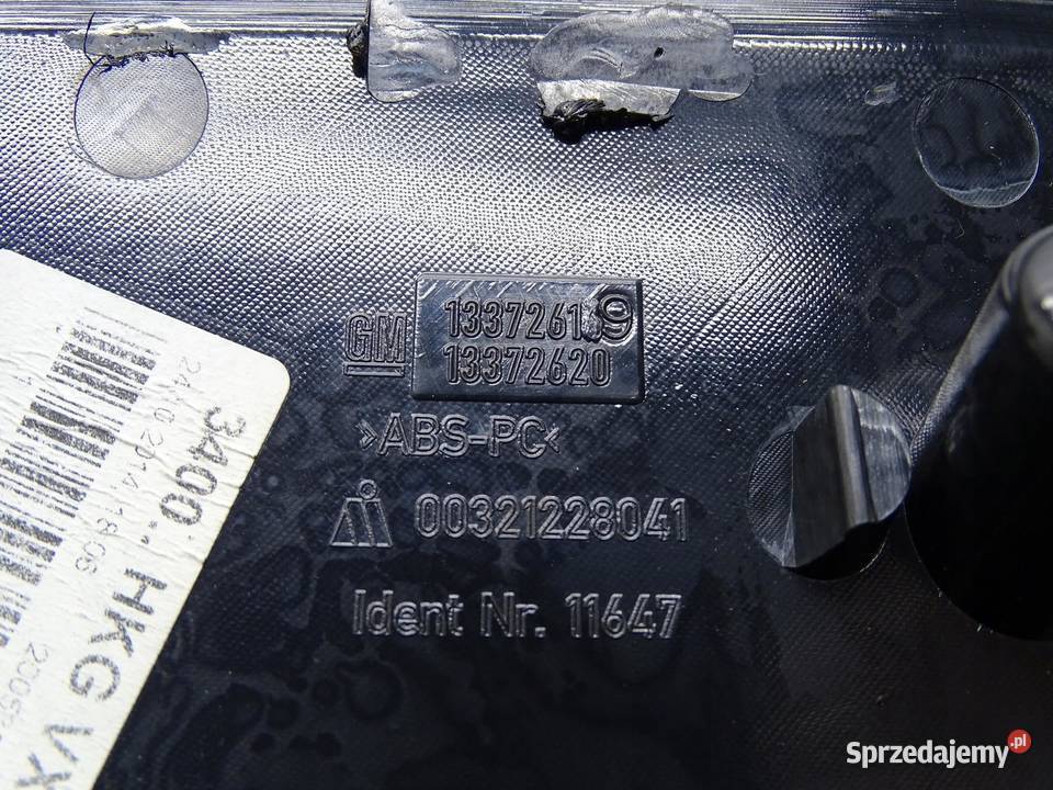 KLAMKA MIKROSTYK KLAPY BAGAŻNIKA TYŁ TYLNA OPEL sprzedam