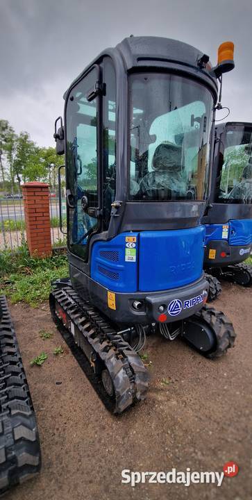 Minikoparka RIPPA R15 ECO Kubota Koparki Maszyny budowlane Pasym sprzedam