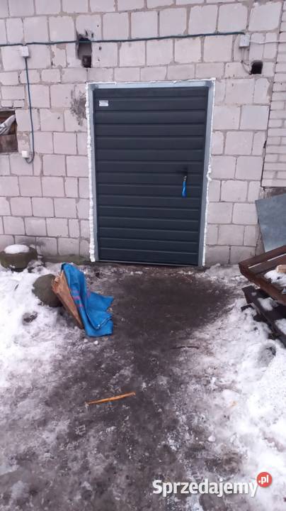 Drzwi stalowe garażowe Sochaczew