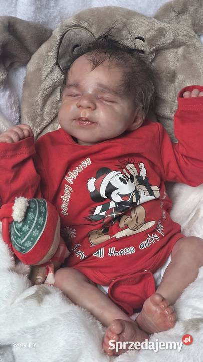 Realistyczna lalka Reborn Yeterllen 6 lat+