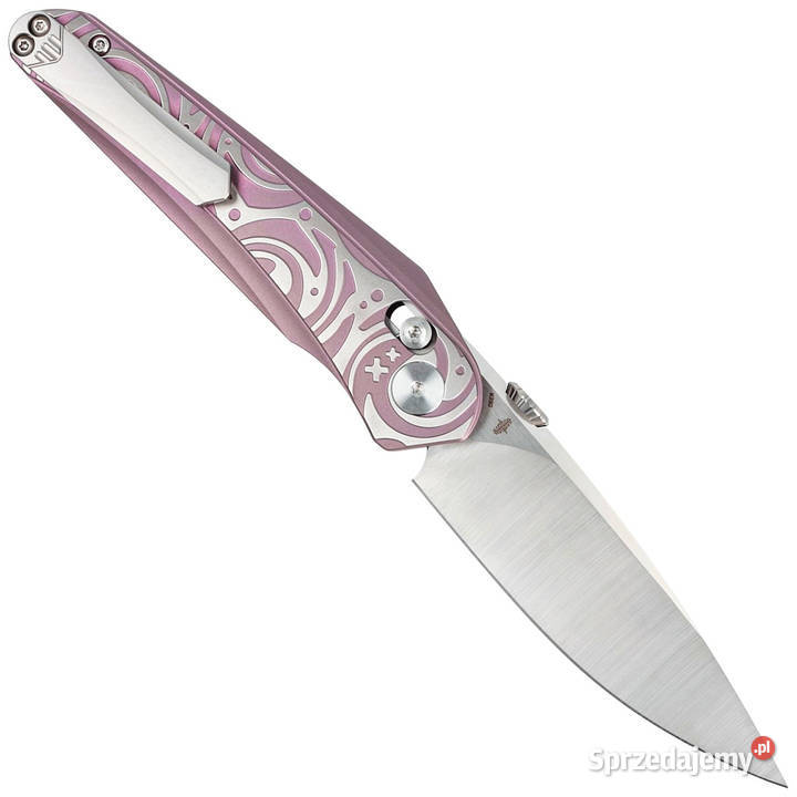 Nóż składany Bestech Mothus Purple Titanium Warszawa