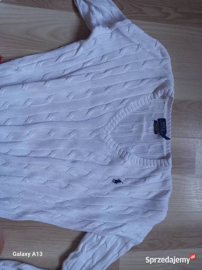 Polo ralph lauren biały nowy kardigan damski s podkarpackie Stalowa Wola