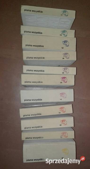 Książka proza poezja 10 tomów Warszawa