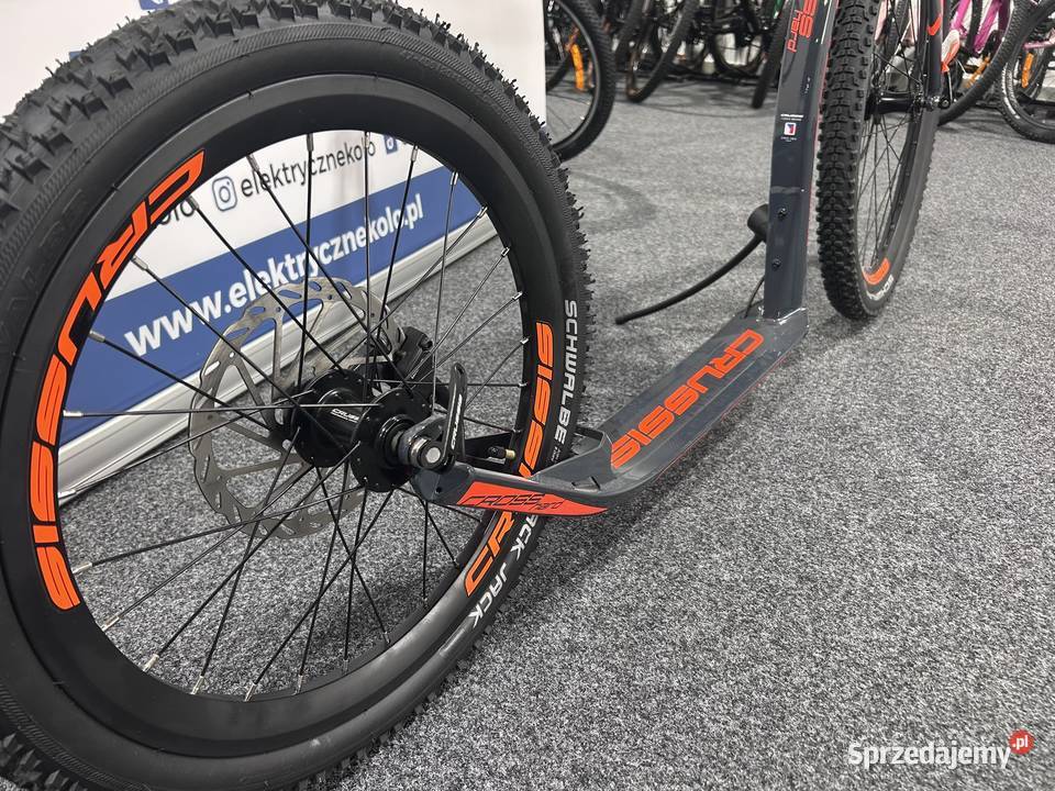 hulajnoga Crussis Cross 62 OrangeBlack Raty 0 Suchy Las