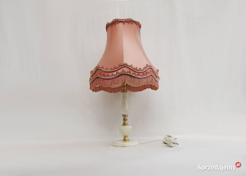 Lampka duża piękna lampa Onyks zachodniopomorskie Szczecinek
