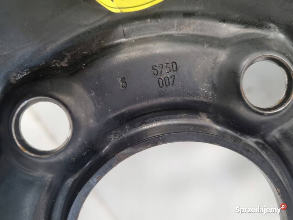 KOŁO DOJAZDOWE BMW E46 dojazdówka 12580 R17 Chełm