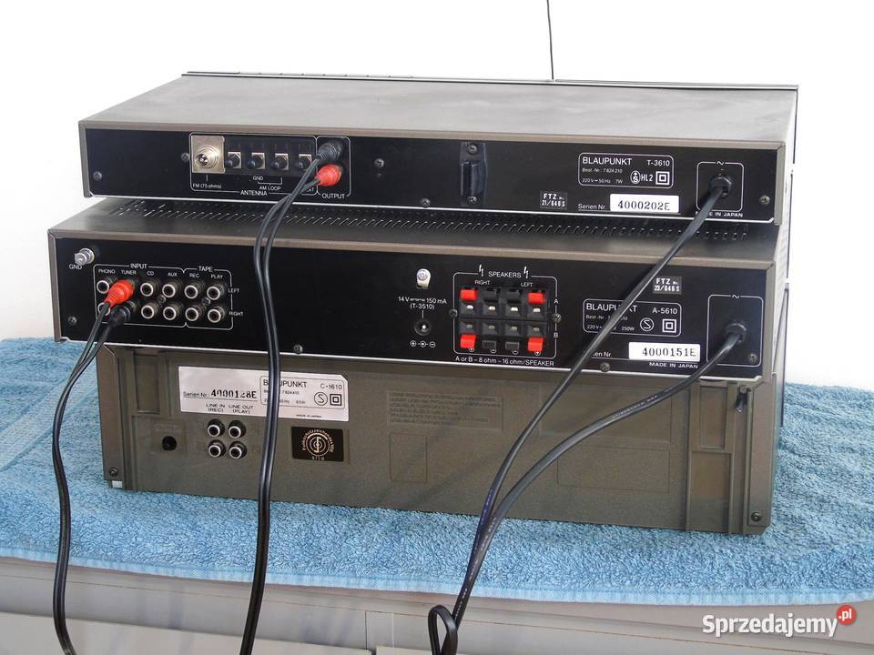 Wzmacniacz i tuner Blaupunkt A5610 i T3610 podkarpackie Jasło
