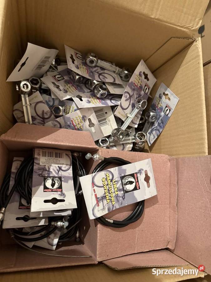 Akcesoria rowerowa paleta mix pompki blokady 500