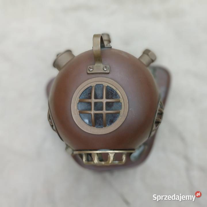 Mosiężny hełm nurka mosiężna miniatura Warszawa sprzedam