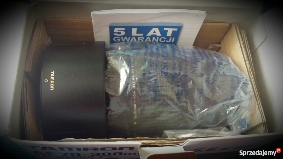 Obiektyw Tamron 70300mm do Canon Nowy Kraków