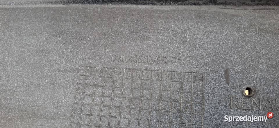 DACIA SPRING ZDERZAK PRZÓD PRZEDNI 620228635R Bieleń