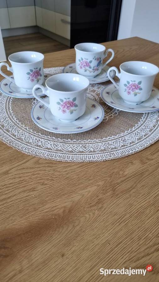 Filiżanki Bohemia Czechosłowacja Ceramika i szkło Wola Podłężna