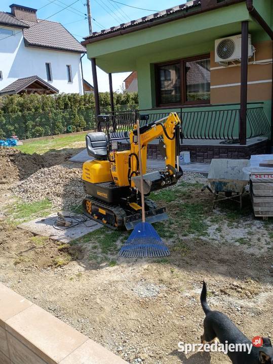 Mini koparka NEX NANO NOWA nieuszkodzony Stróże