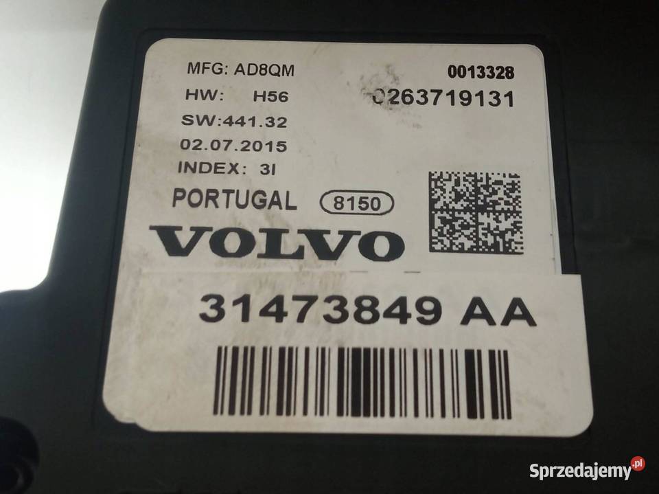 LICZNIK EU 31473849AA 20 D 224 Volvo XC 90 II