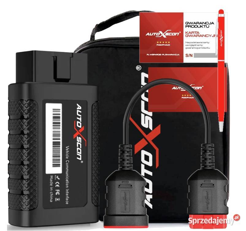 AUTOXSCAN RS 900 PRO adaptery Tester Narzędzia warsztatowe sprzedam