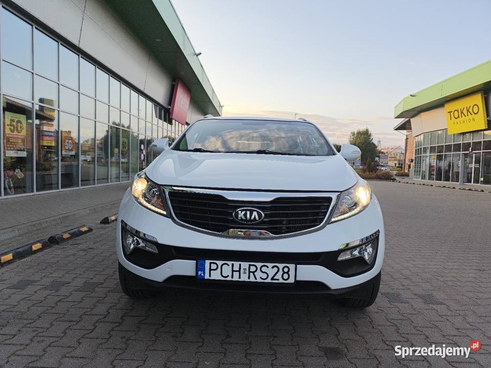 Kia Sportage 17 2013r welurowa tapicerka Sportage Sportage Chodzież