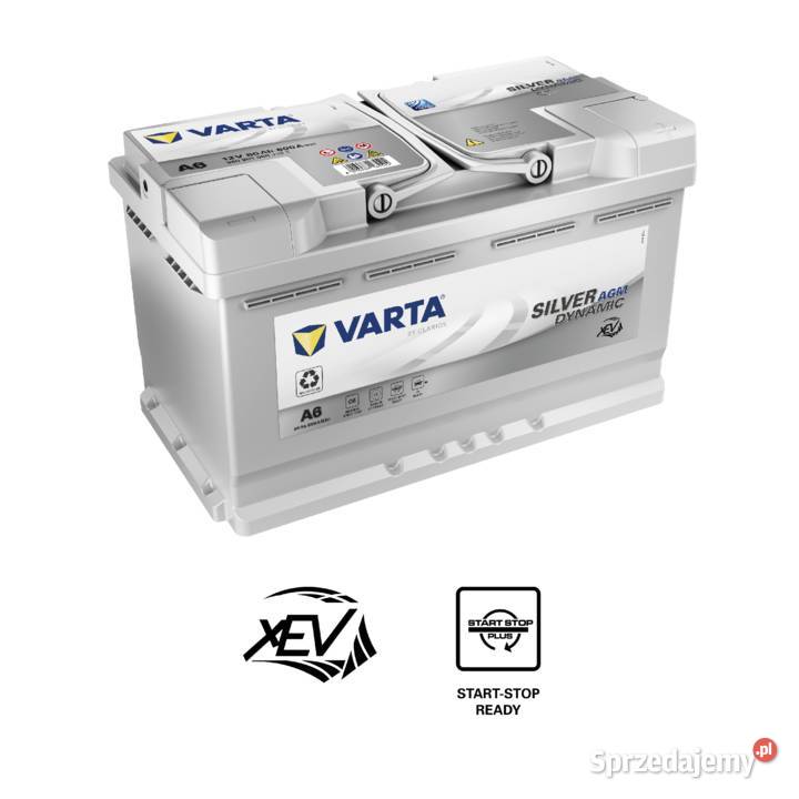 Akumulator VARTA Silver Dynamic A6 80Ah 800A Gdynia