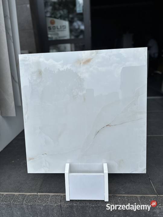 Płytka gresowa ONYX BLANCO POLER LOGAN SNOW łódzkie Opoczno