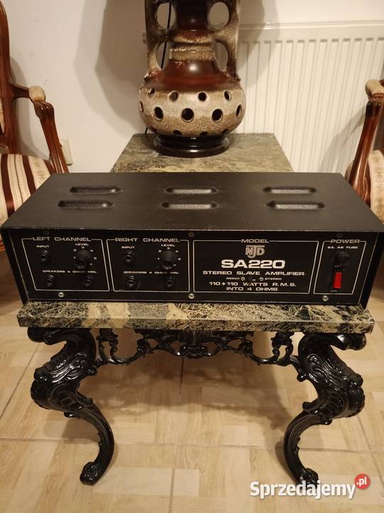 Zabytkowy Wzmacniacz NJD SA220 4 Ohm Vintage Drawski Młyn sprzedam