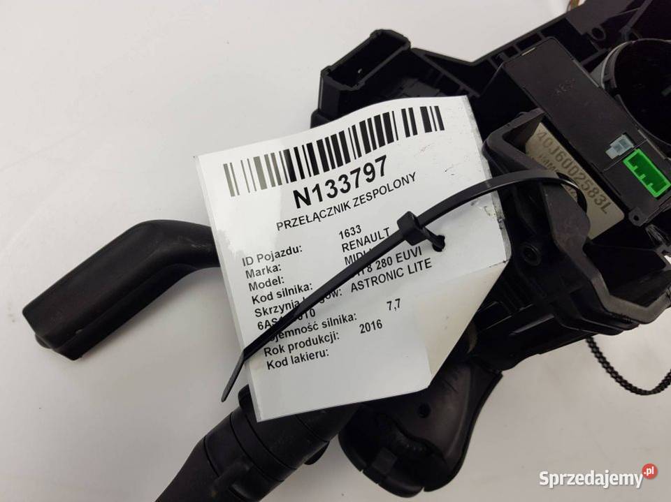 PRZEŁĄCZNIK ZESPOLONY RENAULT MIDLUM GAMA D 280 Lipno