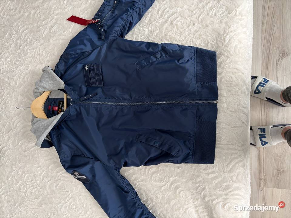 Alpha Industries kurtka bomber MA1 ZH Back EMB Piła sprzedam