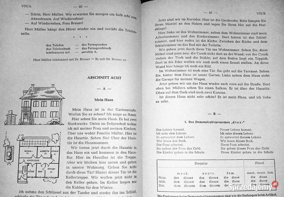 Deutsche sprachlehre fur auslnder Dora Schulz miękka Chełm sprzedam