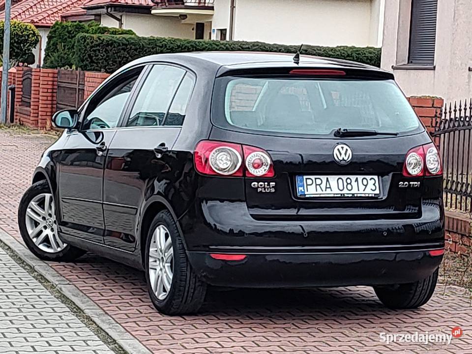 VW GOLF PLUS 20 TDI czarny Leszno