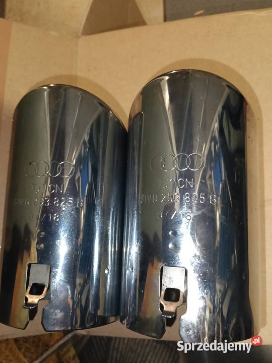 Końcówki wydechu Audi benzyna małopolskie sprzedam