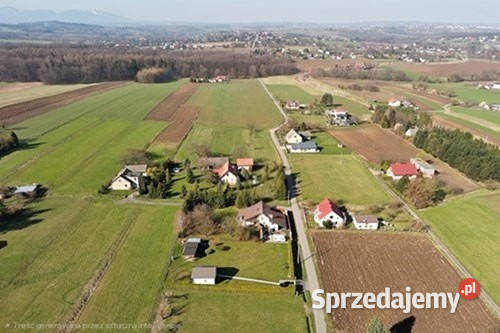 Działka z lasem w pobliżu Beskidy budowlana