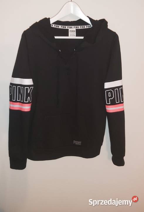 Bluza z kapturem Victoras Secret Pink rozmiar czarny Lublin
