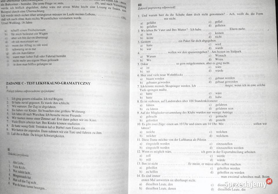 Tematy i zagadnienia maturalne niemiecki Cz 2 Chełm