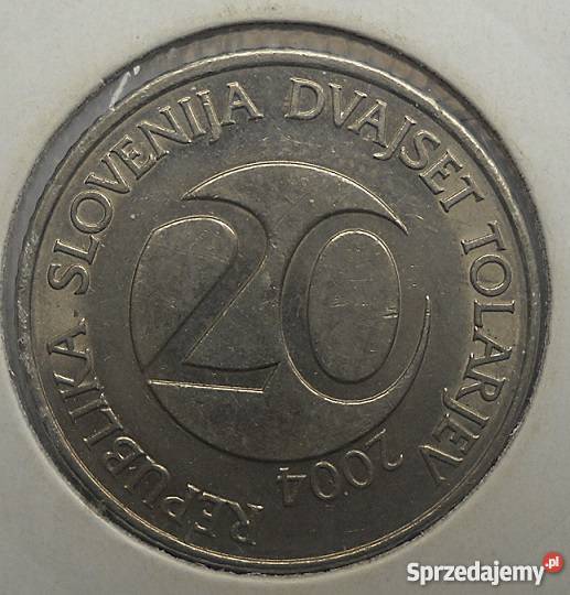 SŁOWENIA20 TOLARJEV2004 rBOCIAN Numizmatyka Legionowo