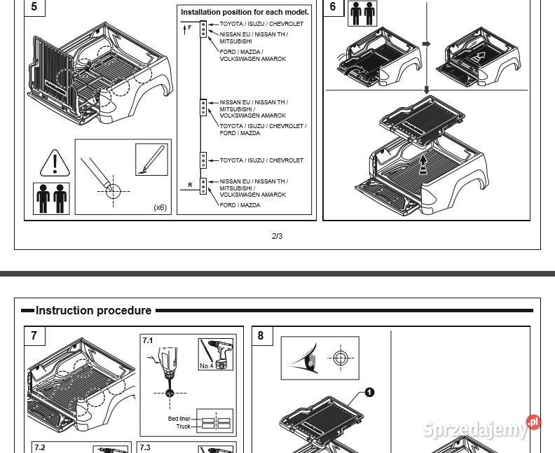 Platforma Wysuwana Szuflada do paki VW AMAROK Poznań