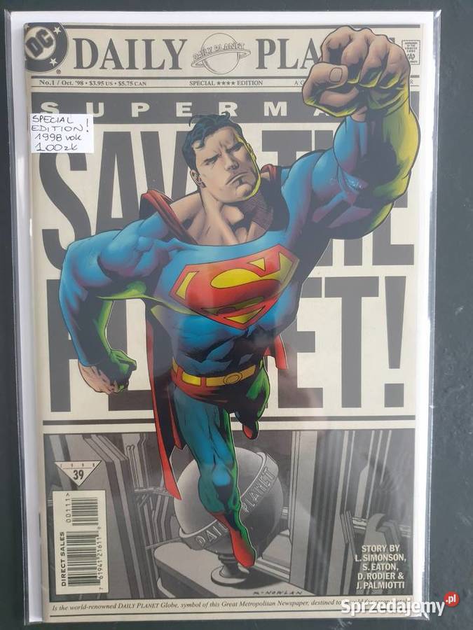 Superman Daily Planet 1 komiks DC USA pomorskie