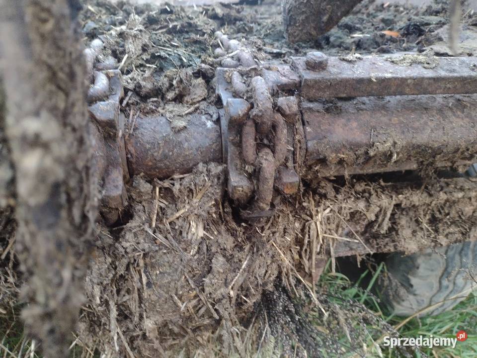 Rozrzutnik obornika tandem polski do remontu uszkodzony wielkopolskie Czarnków