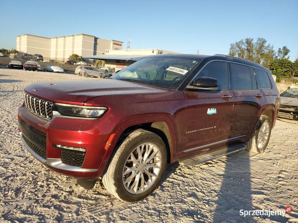 2021 JEEP GRAND CHEROKEE L SUMMIT 286KM śląskie Częstochowa