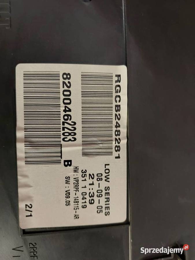 Licznik zegary Renault Megane II 19 dci 130 Wyposażenie wnętrza Szczecin sprzedam