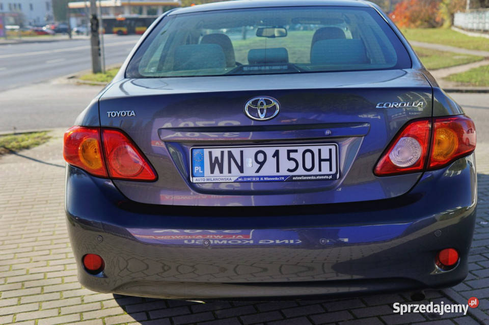 Toyota Corolla salon Polska bogata wersja czujnik parkowania
