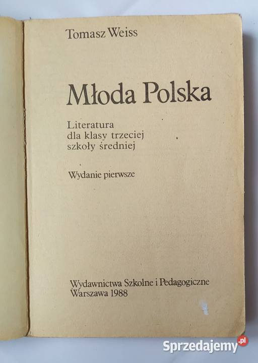 MŁODA POLSKA Tomasz Weiss miękka Hajnówka