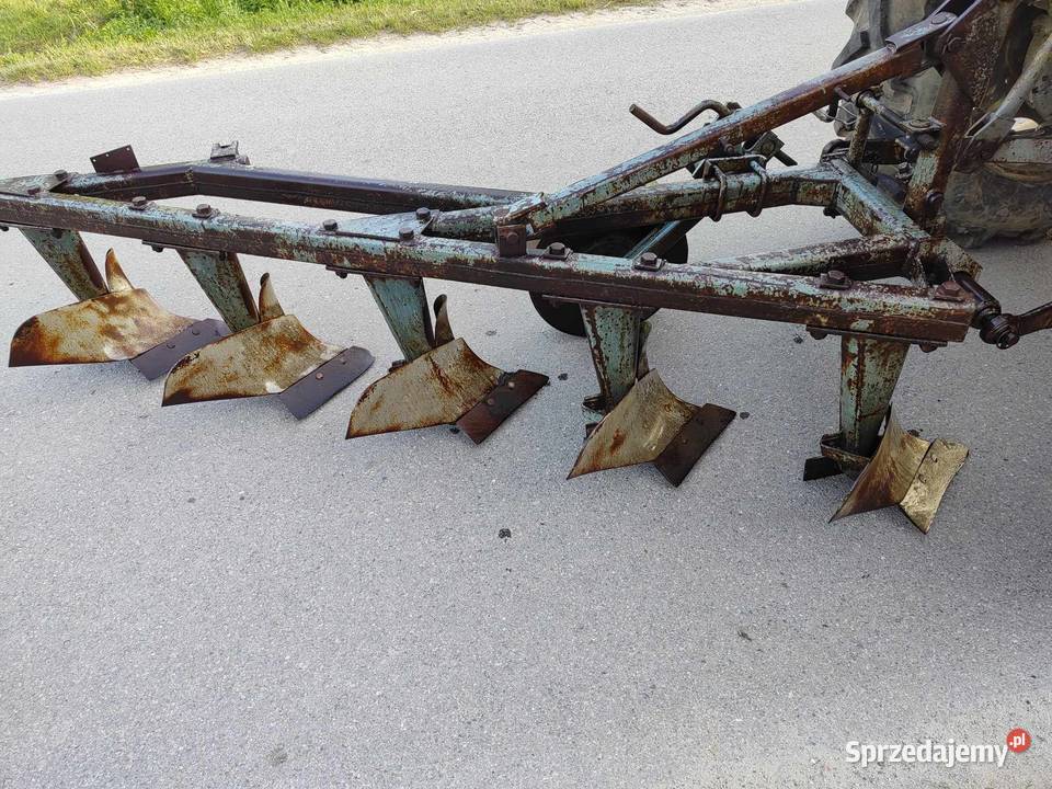 Pług 5skibowy Oryginalny Grudziądz Połaniec sprzedam