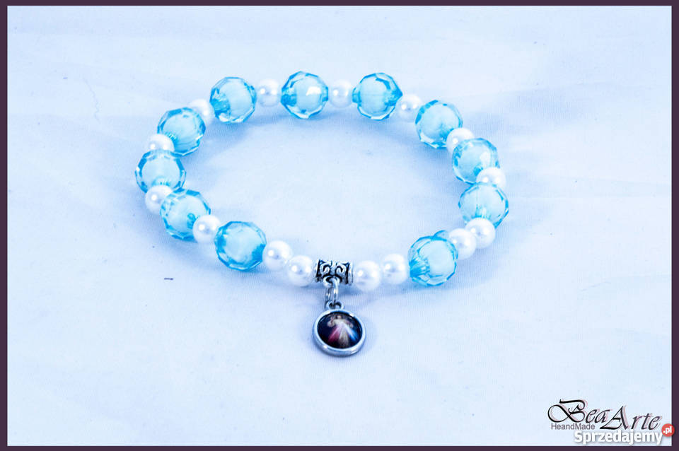 Różaniec dziesiątka bransoletka na gumce 5 Łysa Góra