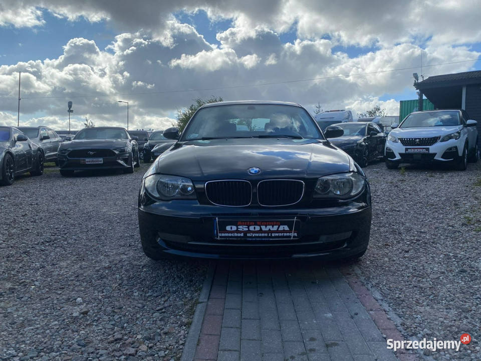 BMW 118 20i 143 klimatronik ładny stan zadbany gniazdo USB BMW Gdańsk