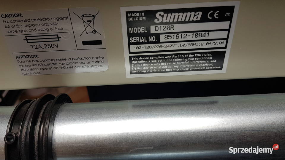 Ploter do nacinania SummaCut D120 Sierpc