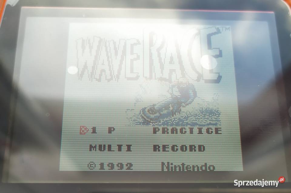 8 WAVE RACE GRA GAME BOY CLASSIC COLOR ORG Nośniki łódzkie Łódź