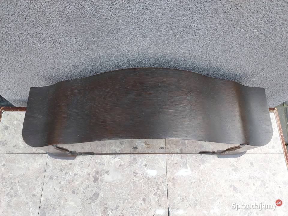 679 Obudowa starego zegara Emes kominkowy Antyki Tczew