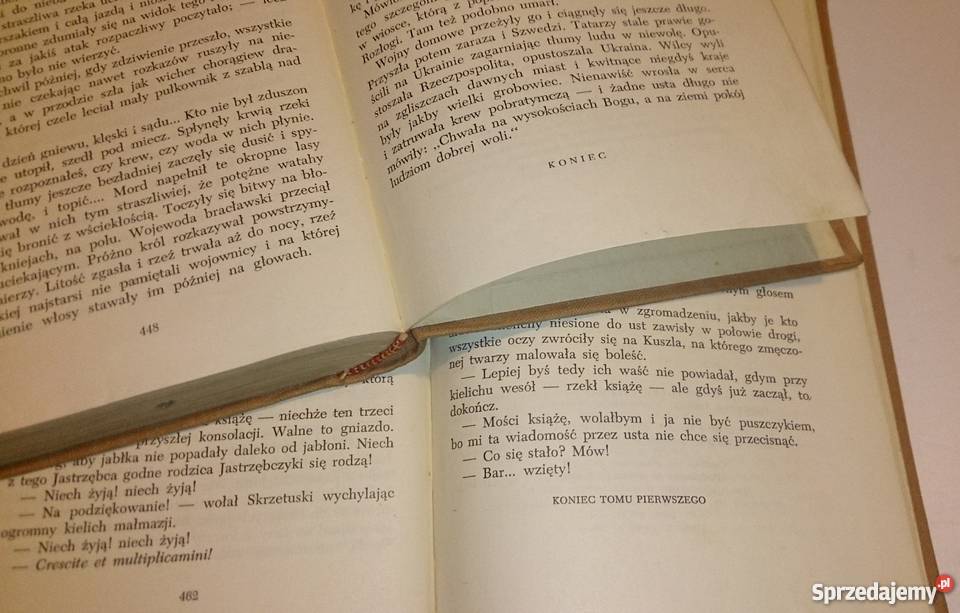 Henryk Sienkiewicz Ogniem i mieczem 2 Tomy