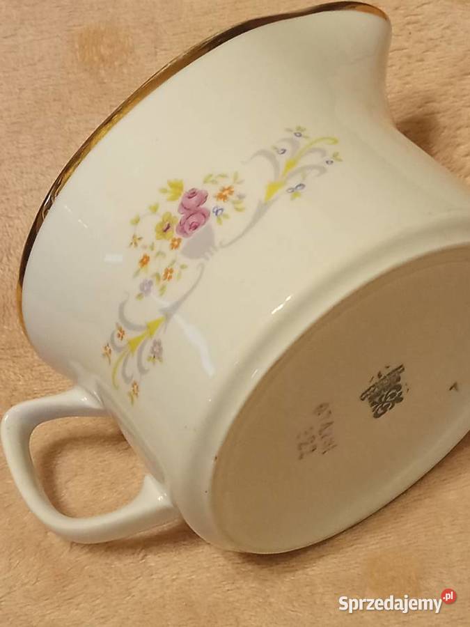 Włocławek porcelanowy mlecznik PRL pomorskie Sopot