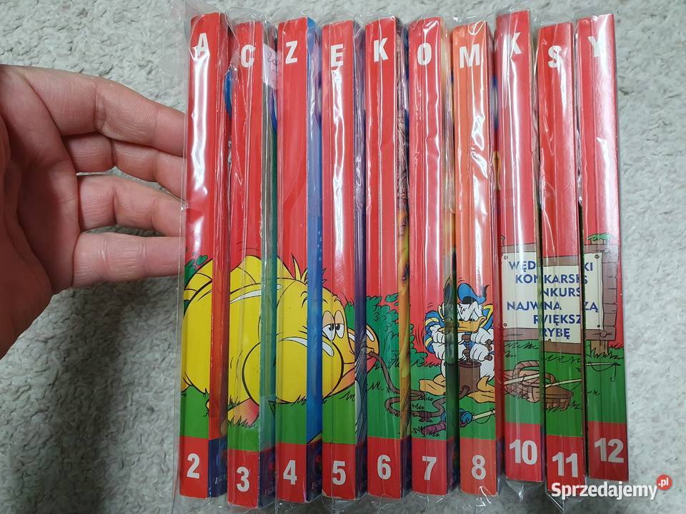 Komiks Gigant rocznik 2000 zestaw 11 tomów Polskie pomorskie Gdynia sprzedam