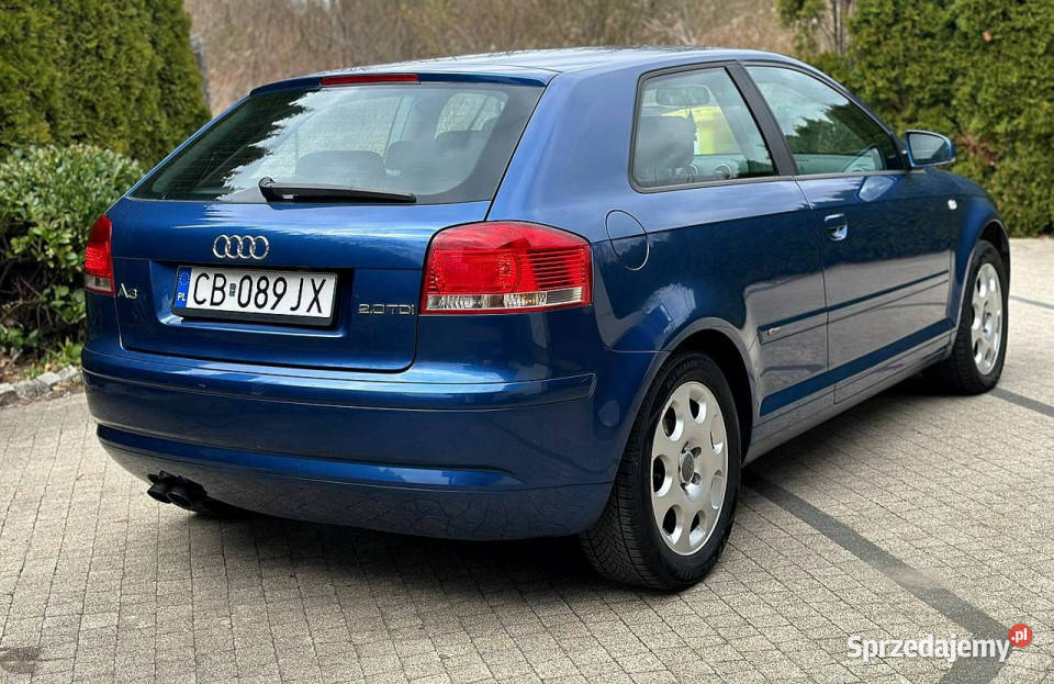 Audi A3 3drzwiowe Audi A3 8P 20TDI BMM 8V 140 manualna dolnośląskie Wrocław