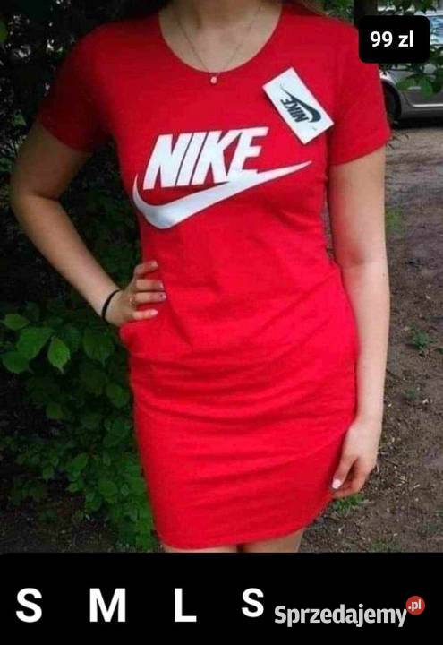 Sukienka Nike czerwony Kielce